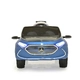 Акумулаторна кола Mercedes син металик  - 4