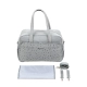 Чанта за бебешка количка Chelsea Dots Grey  - 5