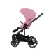 Бебешка комбинирана количка 2в1 с твърд кош Amani Pink  - 11