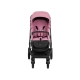 Бебешка комбинирана количка 2в1 с твърд кош Amani Pink  - 13