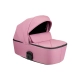 Бебешка комбинирана количка 2в1 с твърд кош Amani Pink  - 15