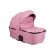 Бебешка комбинирана количка 2в1 с твърд кош Amani Pink  - 16