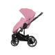 Бебешка комбинирана количка 2в1 с твърд кош Amani Pink  - 8
