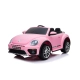 Акумулаторна кола licensed Volkswagen Beetle Pink  - 2