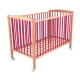 Детско розово дървено легло Arthur Натур  - 1