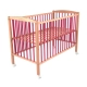 Детско розово дървено легло Arthur Натур  - 2