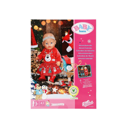 Адвент календар с аксесорари и дрехи за детска кукла | PAT5591