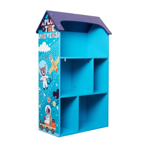 Дървен органайзер за съхранение на играчки и книжки  | PAT5608