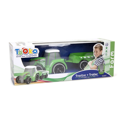 Детска играчка с дистанционно Трактор с ремарке | PAT5650