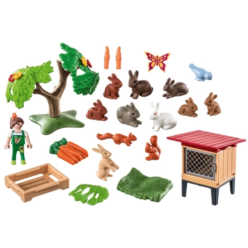 Детски игрален комплект Къщичка за зайци Country  | PAT5713