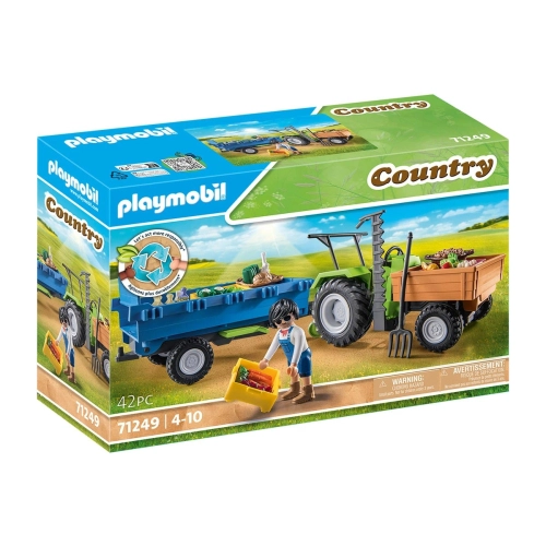Детски комплект за игра Комбайна с ремарке Country | PAT5715