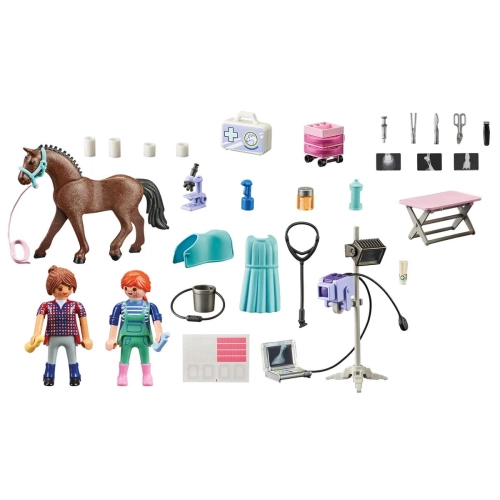 Детски комплект за игра Ветеринарен лекар за коне Country  | PAT5721