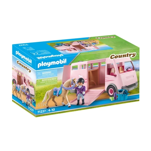 Детски комплект Транспортьор за коне с тренажор Country  | PAT5724