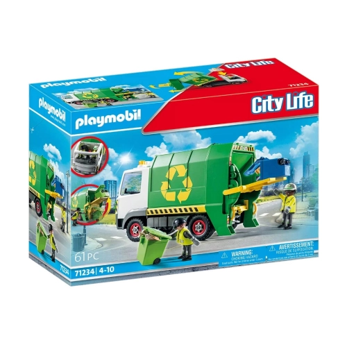 Детски комплект за игра Камион за рециклиране City Life | PAT5725