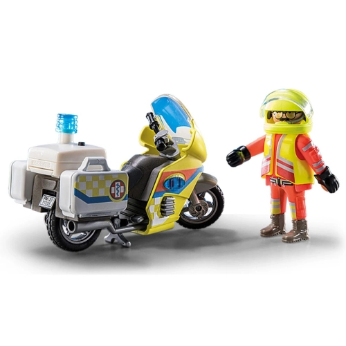 Детски комплект Спасителен мотоциклет с мигаща светлина | PAT5726