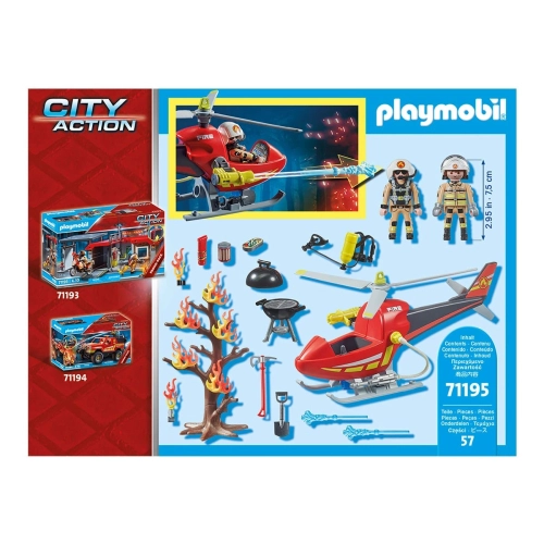 Детски комплект Хеликоптер на пожарната команда City Action | PAT5728
