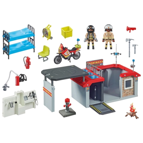 Детски комплект за игра Станция на пожарната City Action | PAT5730