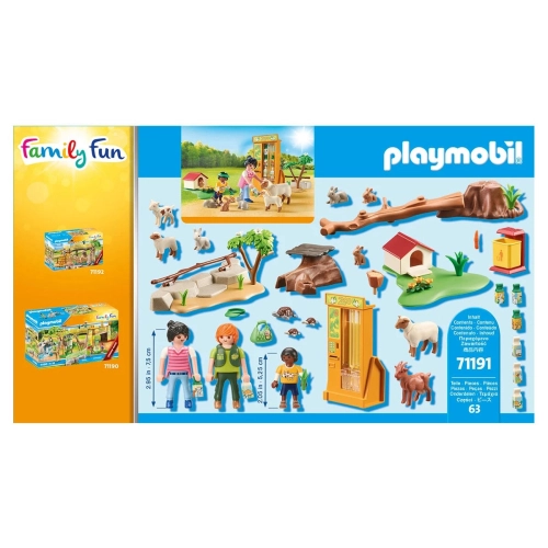 Детски комплект за игра Зоопарк с домашни любимци Family Fun | PAT5732