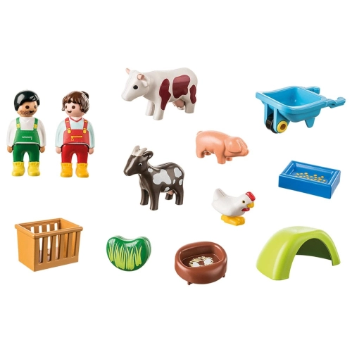 Детски игрален комплект Забавление във фермата 1-2-3 | PAT5739