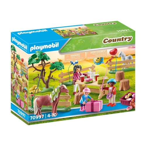 Детски комплект Рожден ден във ферма за понита Country | PAT5754