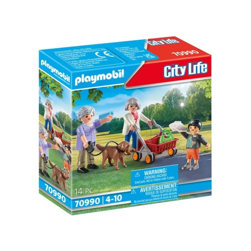 Детски комплект за игра Баба и дядо с дете City Life | PAT5756
