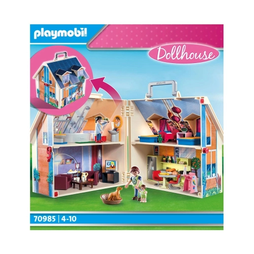 Детски комплект Вземете със себе си модерната къща за кукли | PAT5760