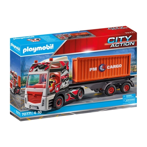 Детски комплект Камион с товарен контейнер City Action | PAT5784