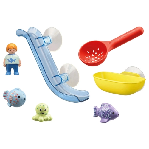 Детски комплект Водна пързалка с морски животни 1-2-3 | PAT5798