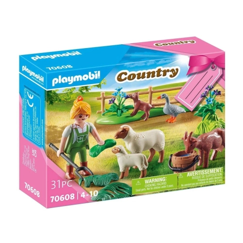 Детски подаръчен комплект: Фермер с животни Country | PAT5807