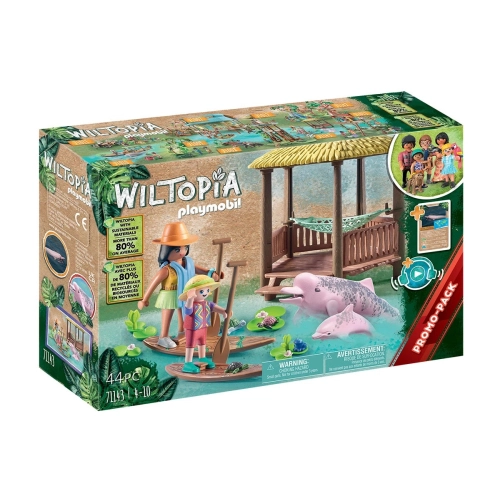Детски комплект Обиколка с гребане с речни делфини Wiltopia | PAT5820