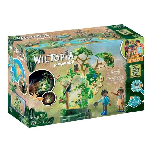 Детски комплект Нощна светлина в тропическите гори Wiltopia | PAT5840