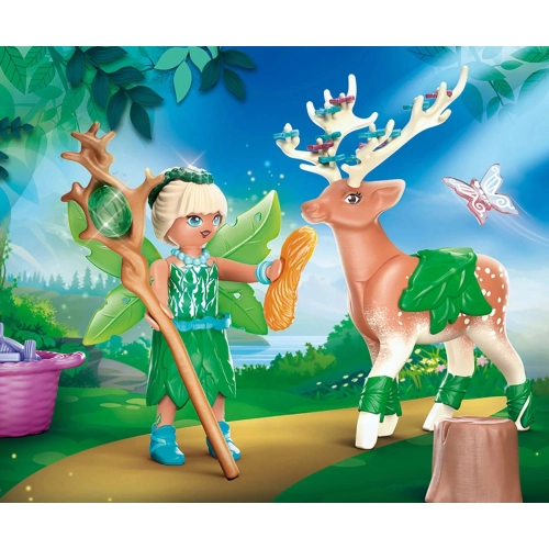 Детски комплект за игра Горска фея с животинче Ayuma | PAT5864