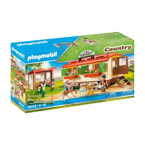 Детски комплект за игра Мобилен пони приют Country | PAT5883