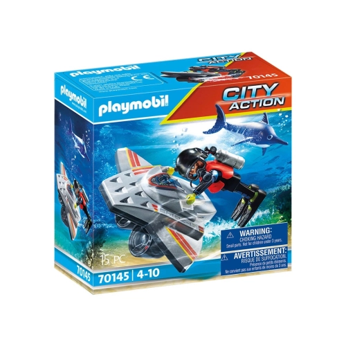 Детски игрален комплект Скутер за гмуркане City Action | PAT5890