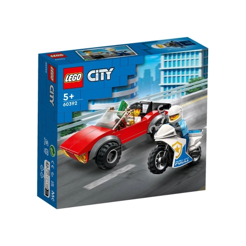 Детски комплект Преследване с полицейски мотоциклет City | PAT5919