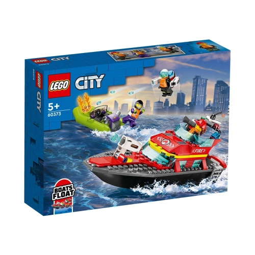 Детски комплект Пожарникарска спасителна лодка City Fire | PAT5931