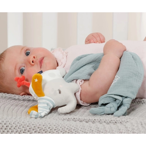 Бебешка светеща кърпа за гушкане слонче Good Night | PAT5995