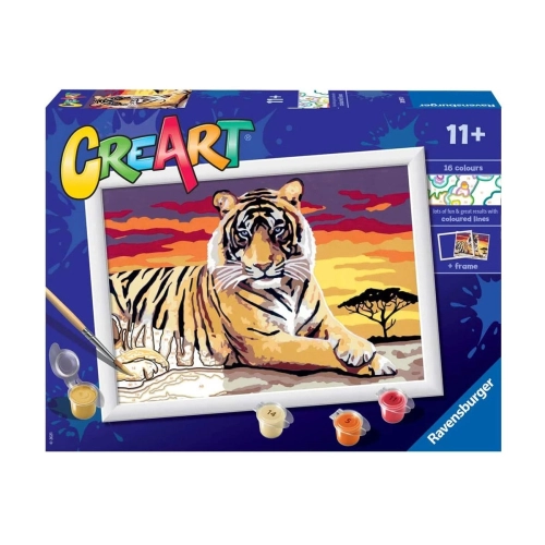 Детска рисувателна галерия CreArt Величествен тигър | PAT6093