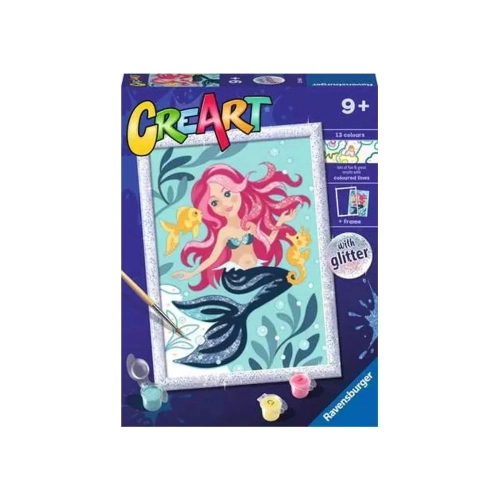 Детска рисувателна галерия CreArt Очарователна русалка | PAT6157