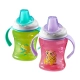 Детска лилава чаша за лесно отпиване с подвижни дръжки   - 2
