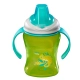 Детска зелена чаша за лесно отпиване с подвижни дръжки   - 1