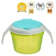 Бебешка зелена купа за хранене без разсипване  - 1