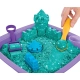 Детски тюркоазен блестящ пясъчен замък Kinetic Sand  - 4