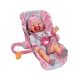 Удобна седалка с висяща играчка за детска кукла Baby Born  - 5