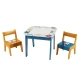 Детска маса с 2 столчета  за редене на конструки тип LEGO  - 5