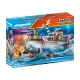 Детски комплект Пожарно спасяване с лодка City Action  - 1