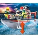 Детски комплект Пожарно спасяване с лодка City Action  - 6