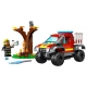 Детски игрален комплект Пожарникарски камион 4х4 City Fire  - 4