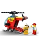 Детски игрален комплект Пожарникарски хеликоптер City  - 5