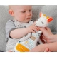 Бебешка светеща мека играчка жирафче в чанта Good Night  - 2